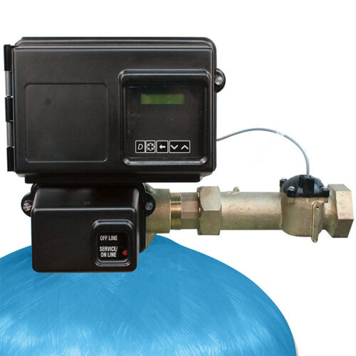 Válvula Fleck para suavizadores y filtros de agua.