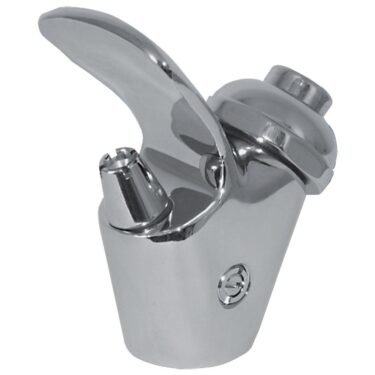 Watering trough faucet.