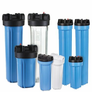 Made of reinforced polypropylene in blue, white and transparent, FDA approved. These cartridge housing can be used in applications such as pre and post filtration of reverse osmosis, domestic filtration systems, restaurants, ice machines and many more.