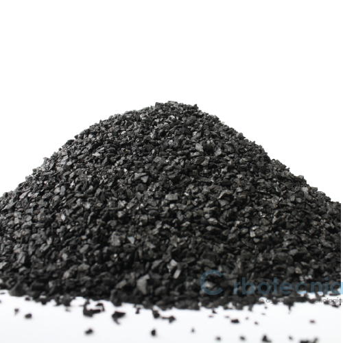 Carbón Activado granular para filtros de agua , retención de contaminantes orgánicos, eliminación de olores.