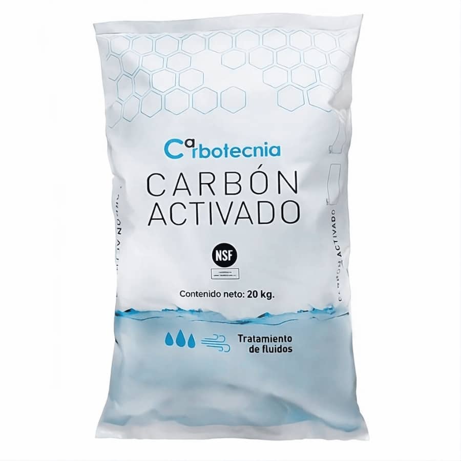 saco de carbón activado de 20 kg