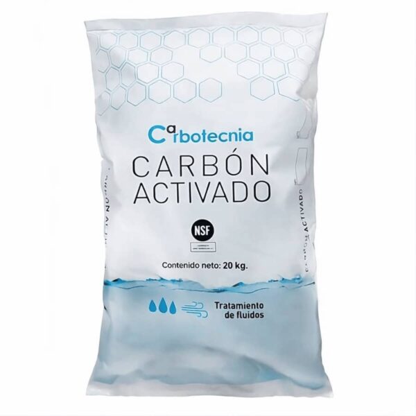 saco de carbón activado de 20 kg