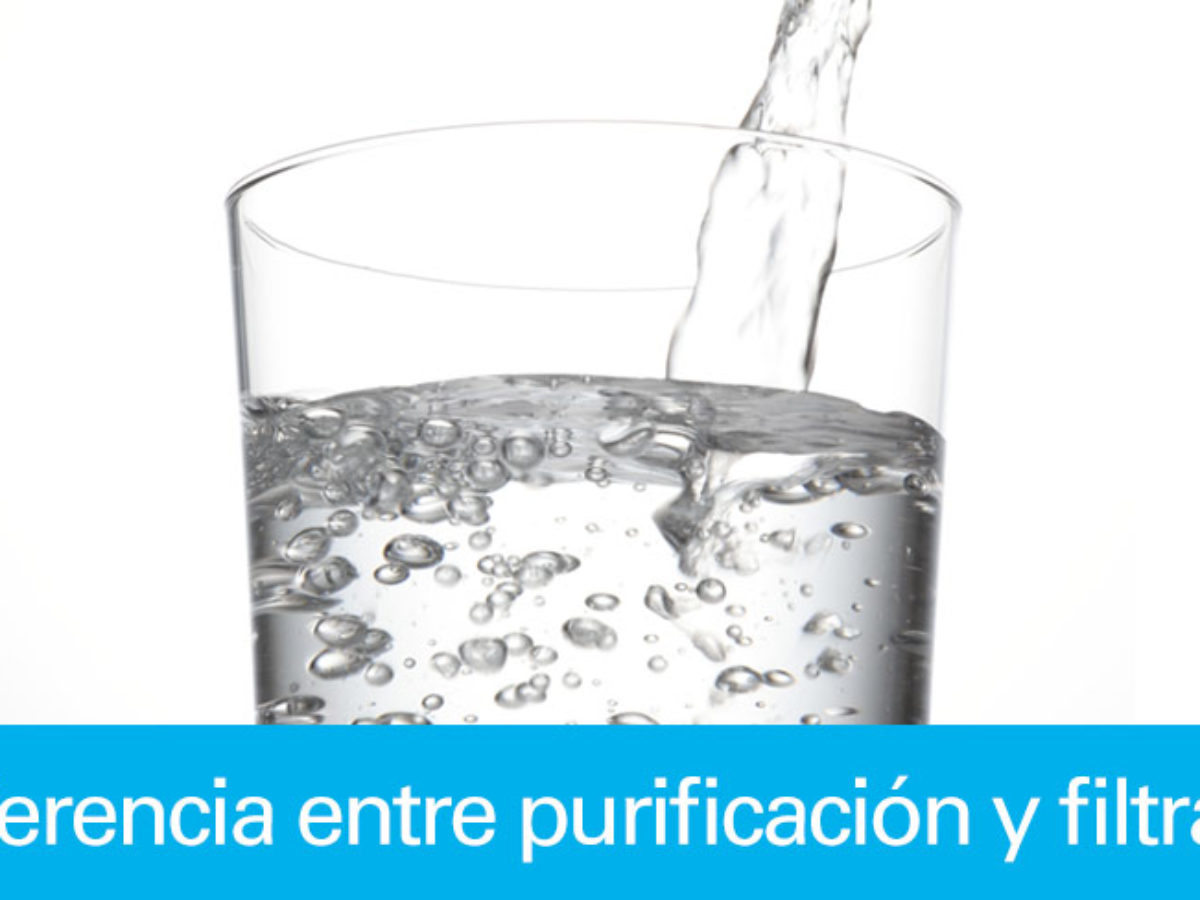 Diferencia entre filtración y purificación de agua - Carbotecnia