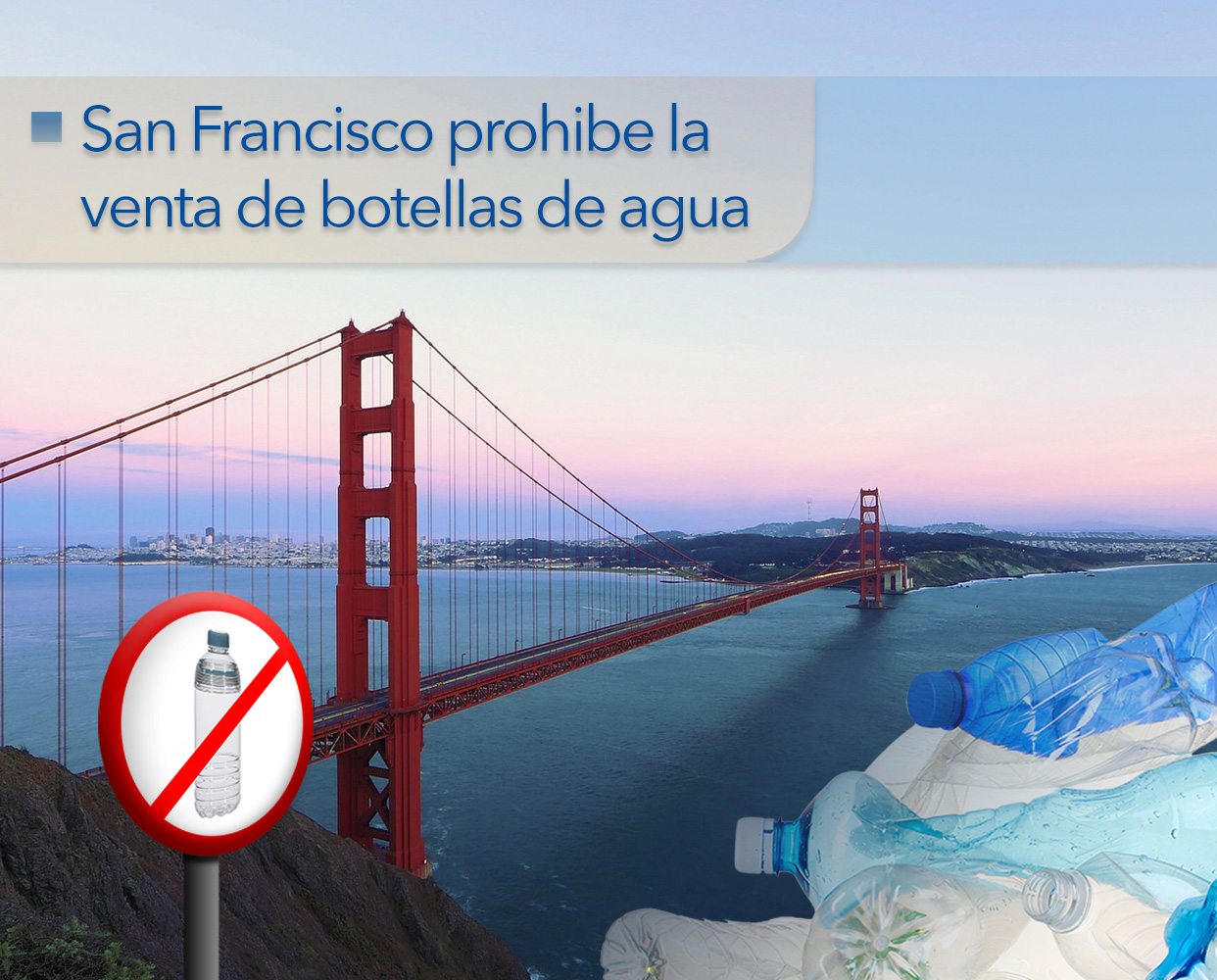 Ley de prohibición de botellas de agua en San Francisco