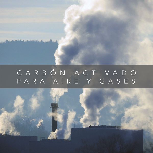 Carbón activado para tratamiento de aire y gases