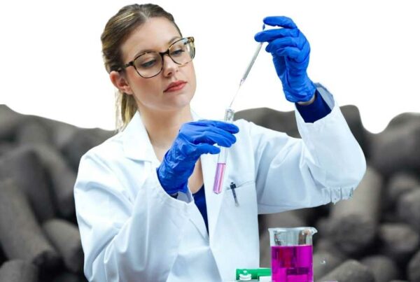 When activated carbon works well at laboratory level but no longer in practice at industrial level.