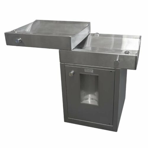 CAI-J-3TB 3-spout drinking fountain with bottle filler