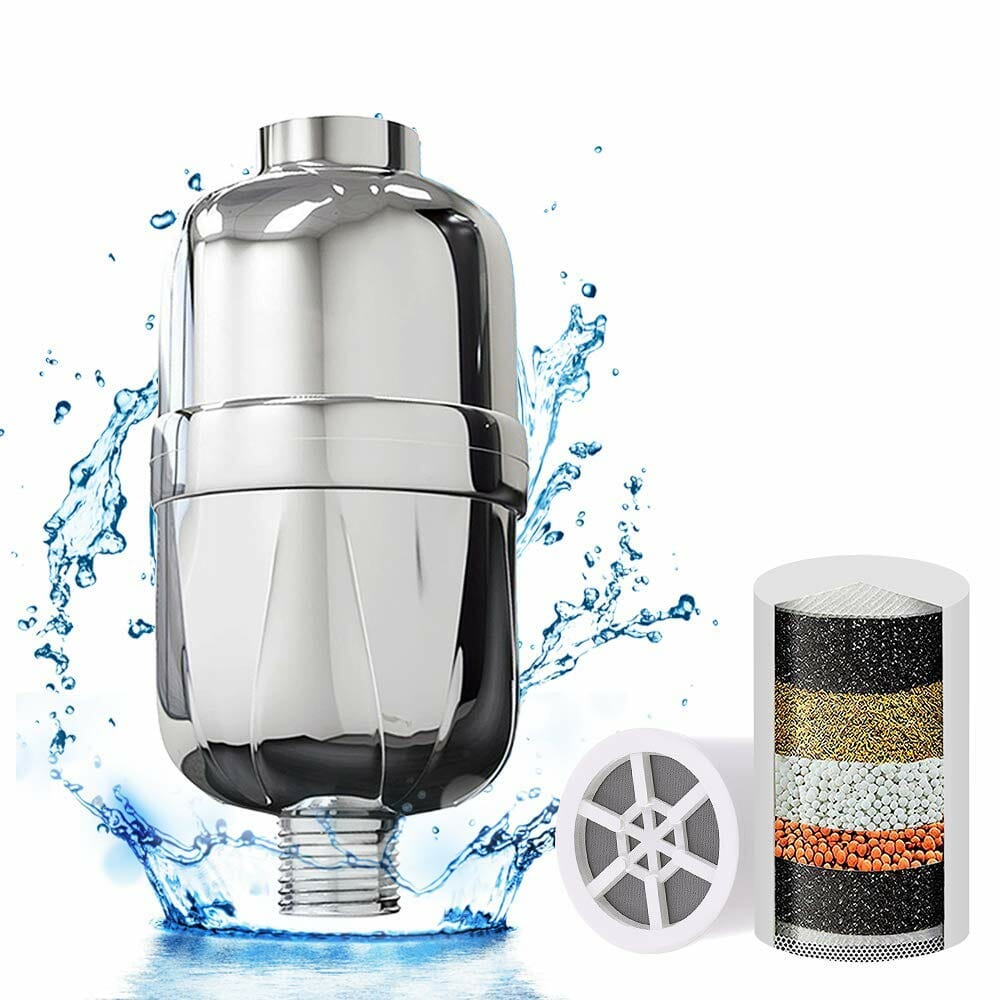 sprinkler water shower filter activated carbon