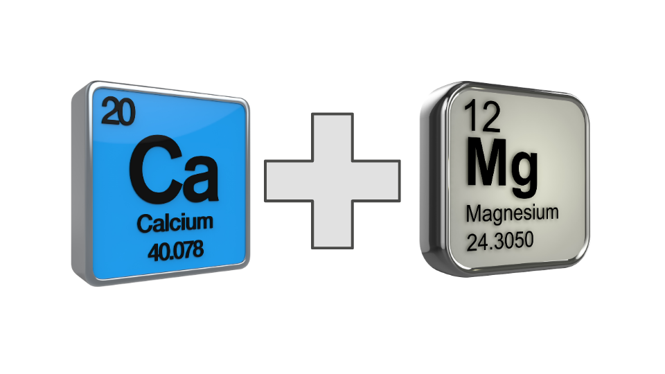 Calcium and magnesium-total hardness