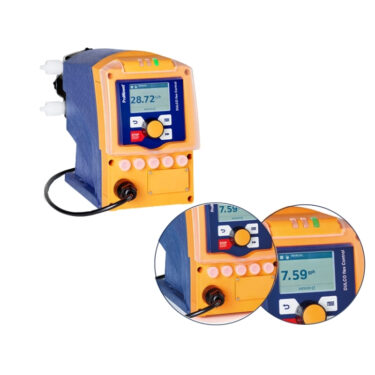Peristaltic metering pumps, metering pumps for chemical products.
