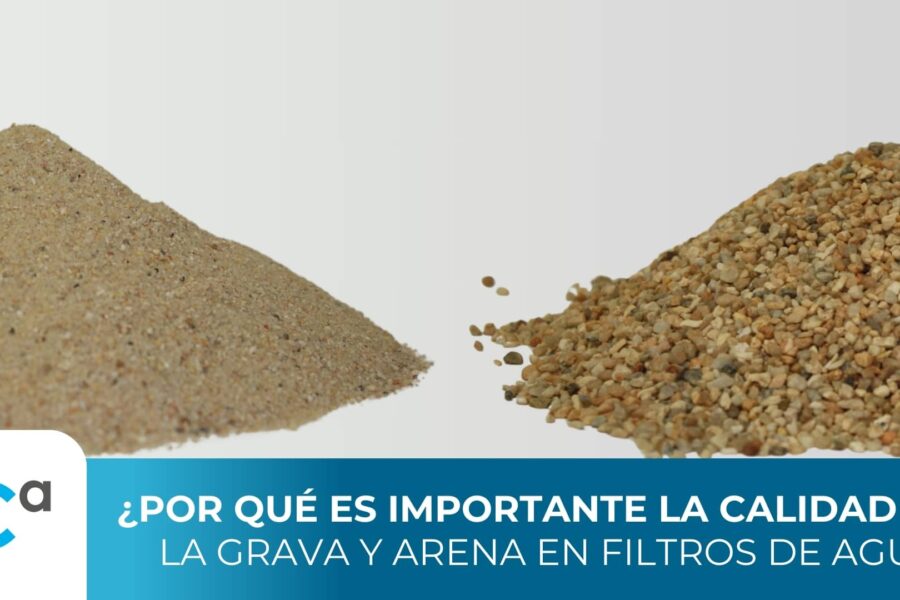 High-quality sand and gravel filters with properly graded granular media