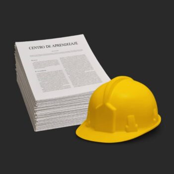 Casco amarillo para casos técnicos