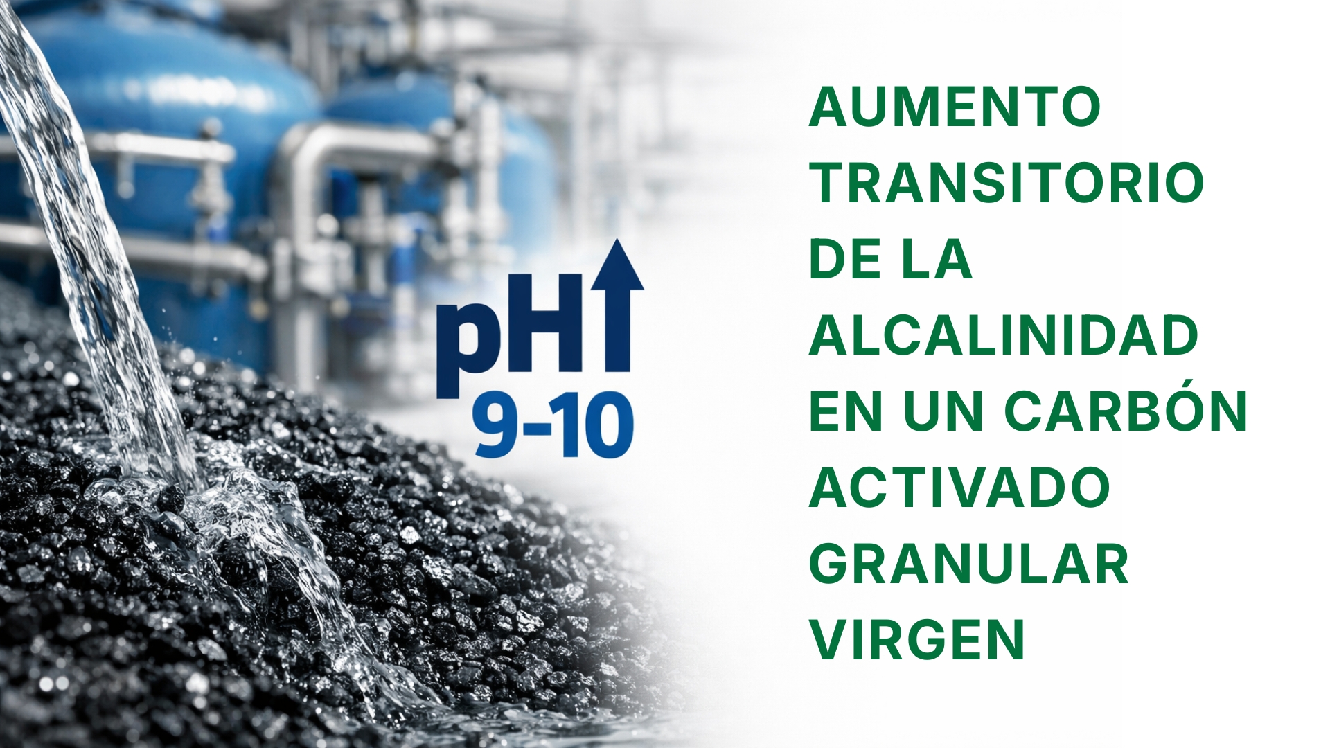 Alcalinidad transitioria de un carbón activado granular virgen