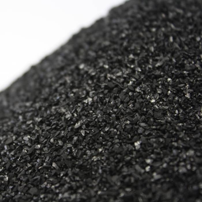 carbón activado granular para tratamiento de aminas en solución acuosa